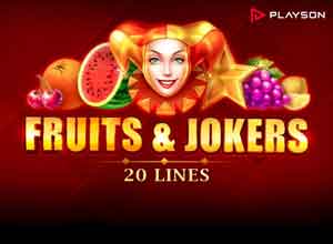 Fruits & Jokers 20 Lines