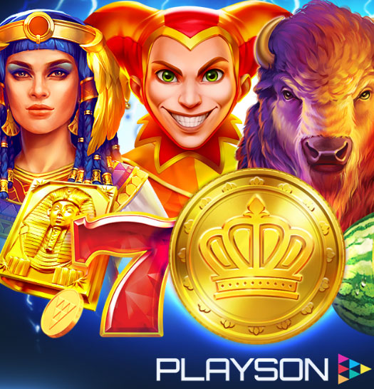 Азартные онлайн-игры для интернет-казино провайдера Playson Playson - создатель слотов и игровых автоматов для онлайн казино.