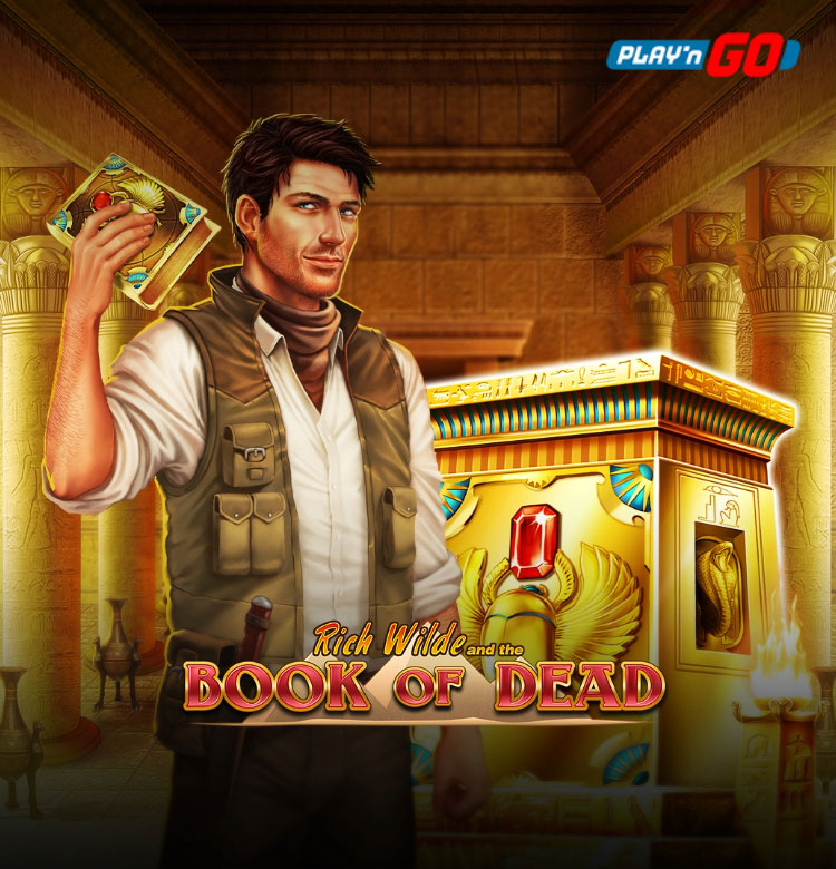 Игровой автомат Book of Dead от провайдера онлайн-игр для интернет-казино - студии Play'n GO Book of Dead - cлот для онлайн-казино от провайдера игровых автоматов Play'n GO